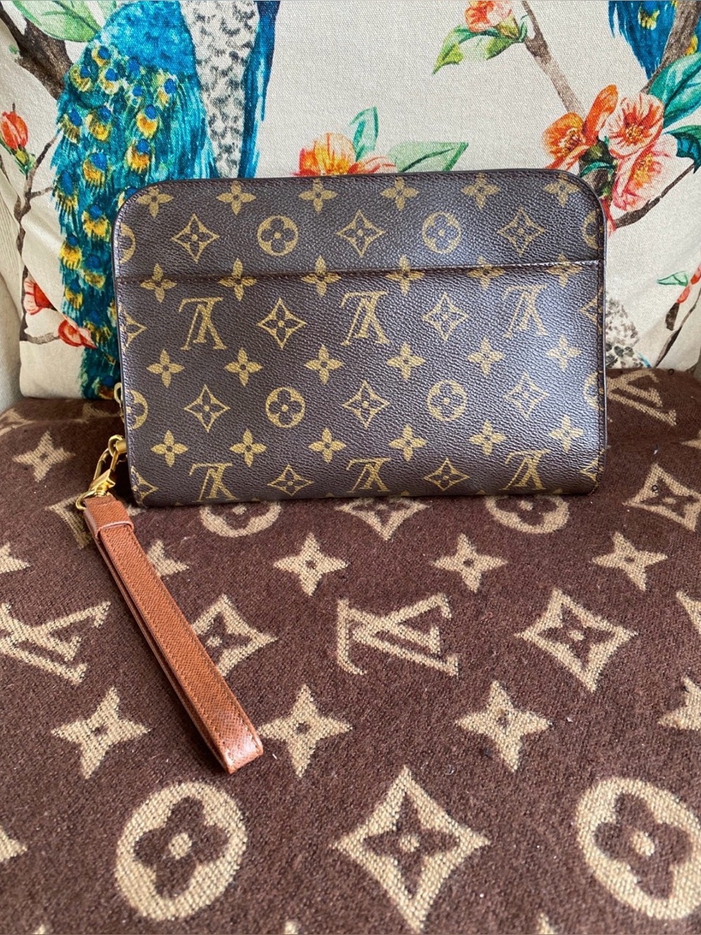 Louis Vuitton Orsay Clutch Bag Monogram